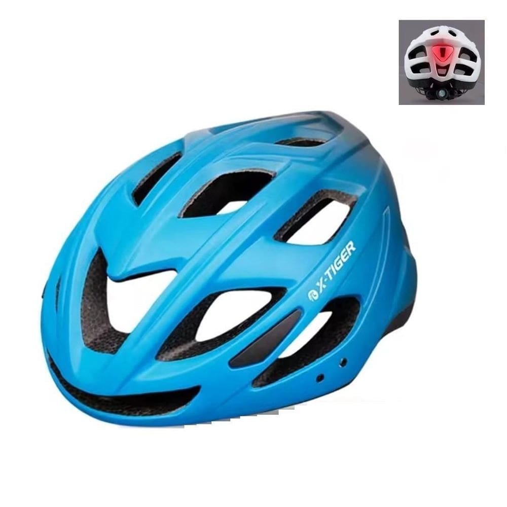 Capacete De Ciclismo Com Pisca Sinalização Led 24H+ X-Tiger