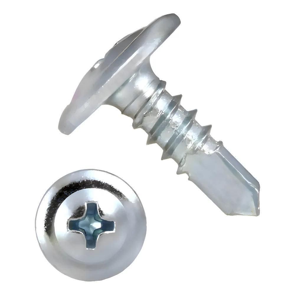 Kit Parafuso Autobrocante Flangeado Phillips 4,2X13 -1000Pçs