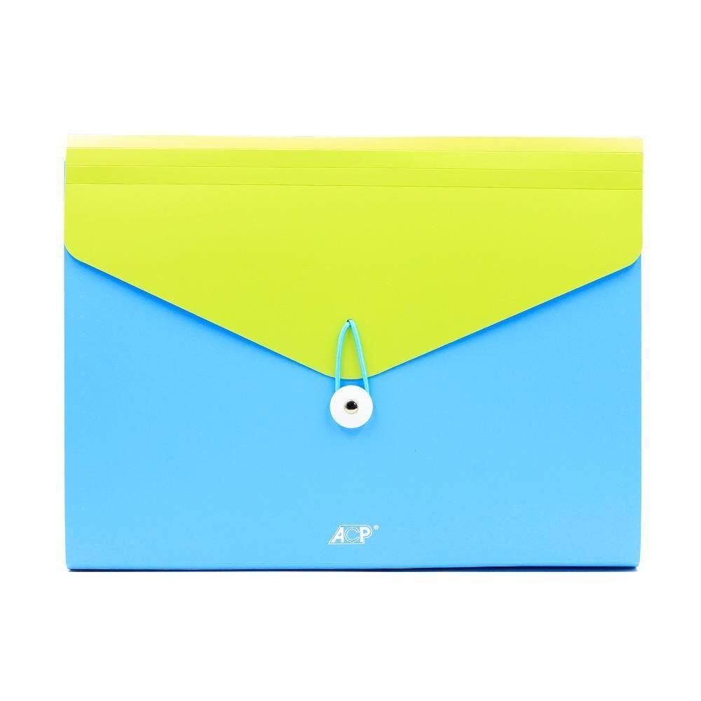 Pasta Sanfonada Candy A4 Acp C/12 Divisões