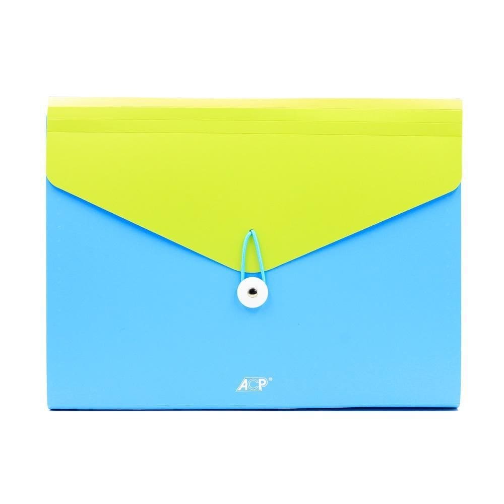 Pasta Sanfonada Candy A4 Acp C/12 Divisões