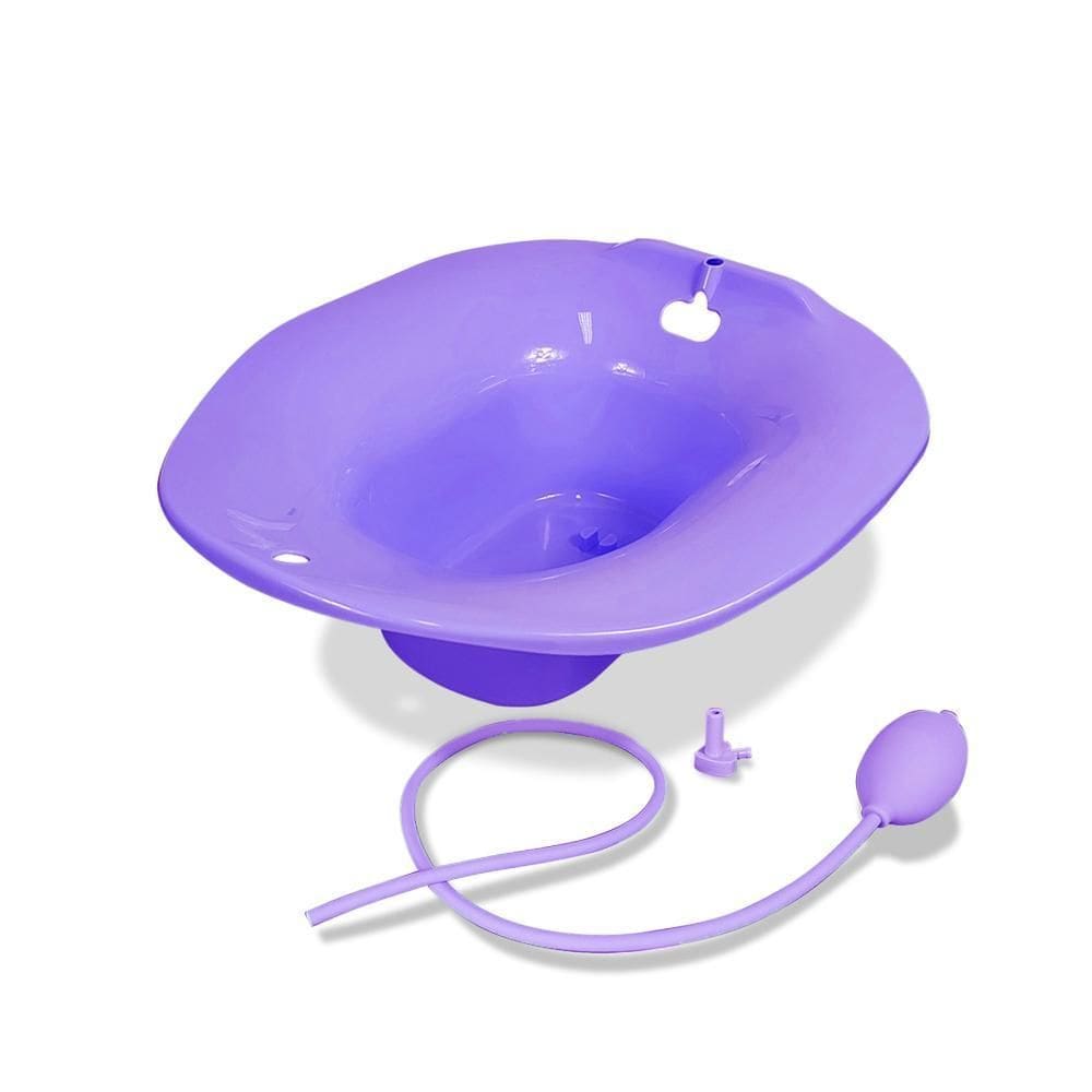 Bacia Para Banho De Assento Roxo  Bidê Portátil  Montserrat