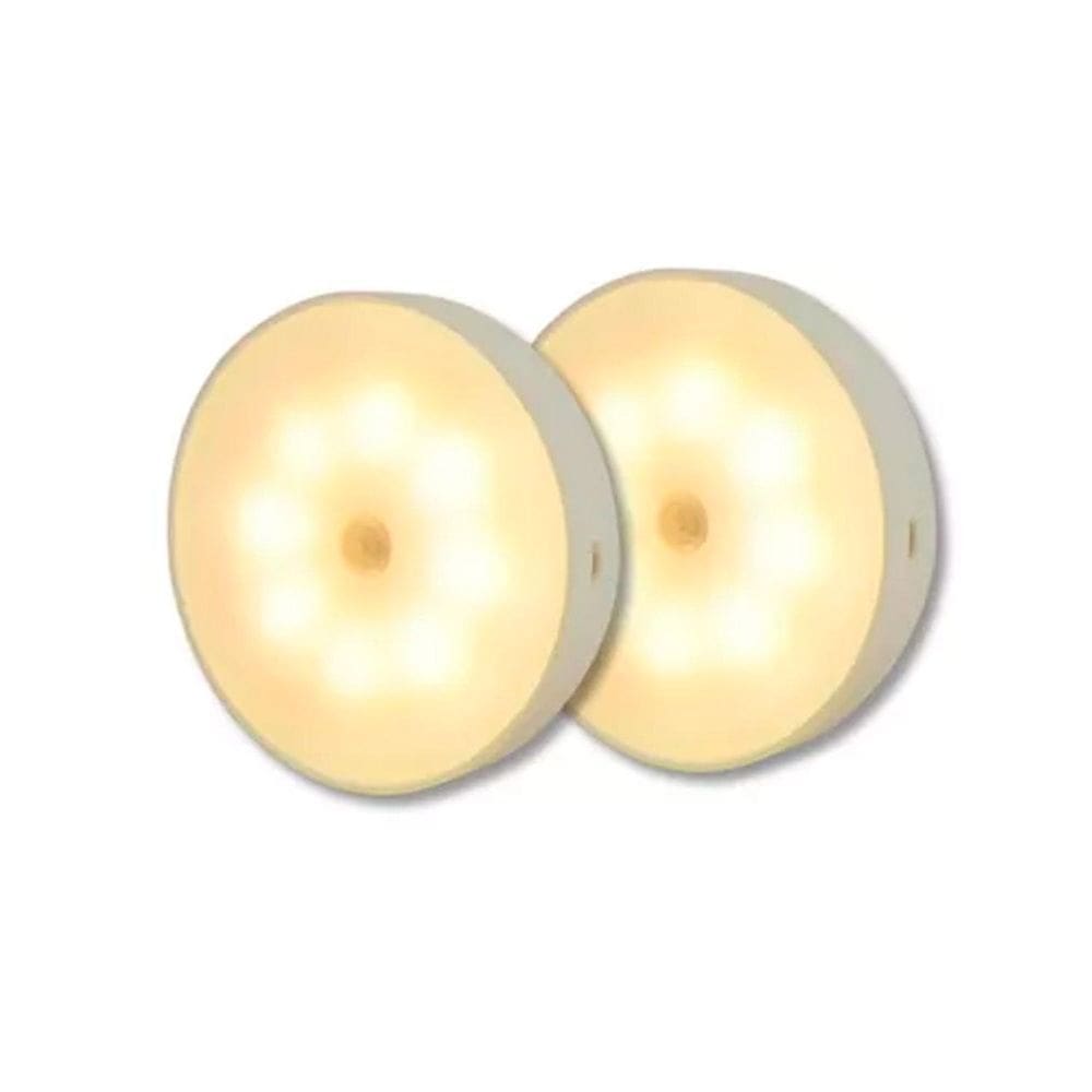 Lâmpada Luminária Sem Fio Recarregável Usb Sensor Movimento