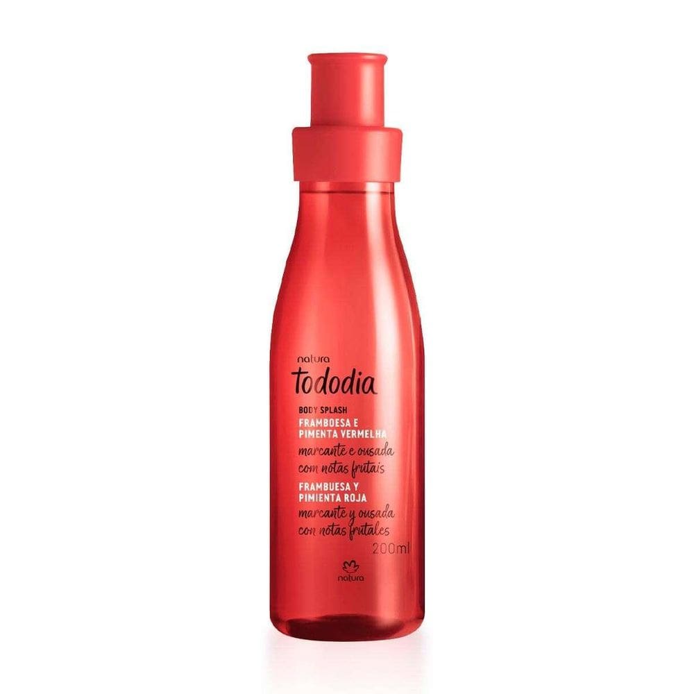 Body Splash Deo Colônia Framboesa E Pimenta Vermelha - 200Ml