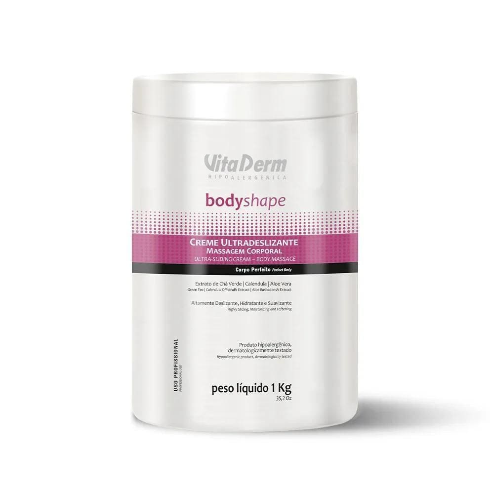 Creme De Massagem Ultradeslizante Vitaderm 1Kg