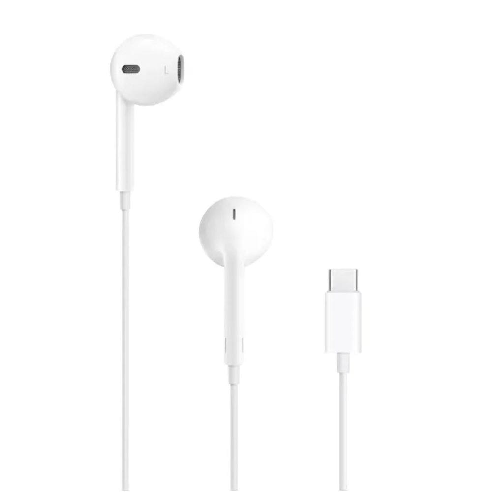 Fone De Ouvido Tipo C In-Ear Som Estéreo Microfone Branco