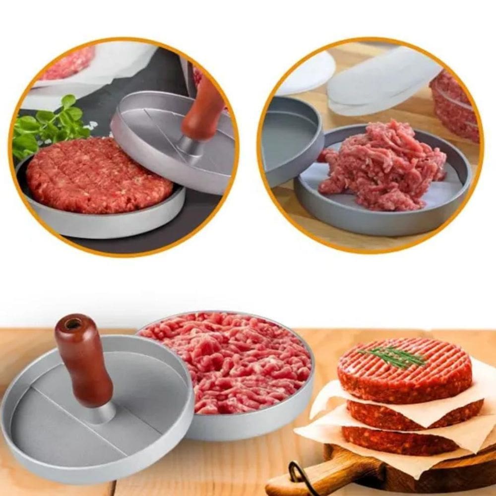 Forma Modeladora De Fazer Hambúrguer Caseiro Fácil E Rápido