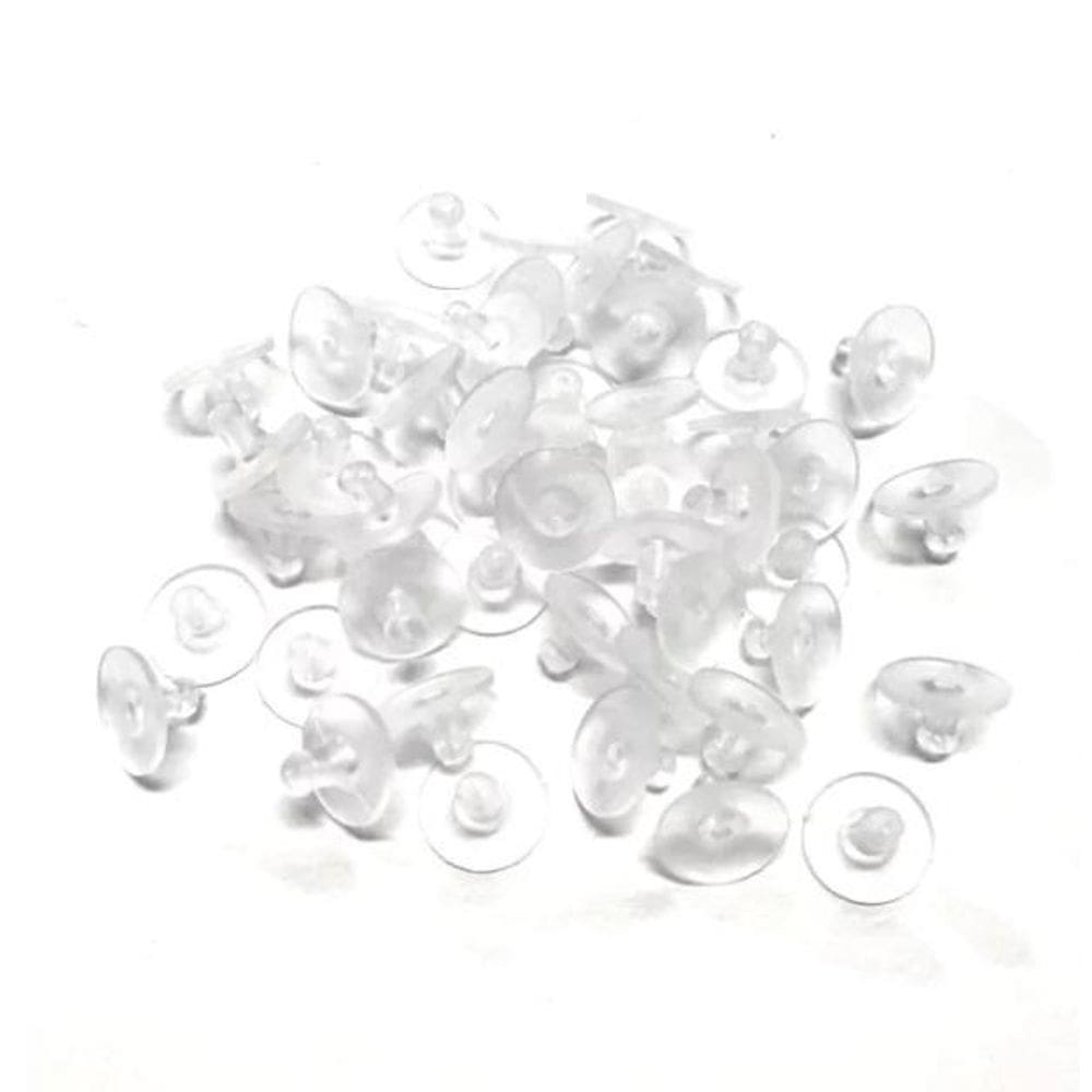 Tarracha De Silicone Brinco Sutiã De Orelha Com 100 Unidades