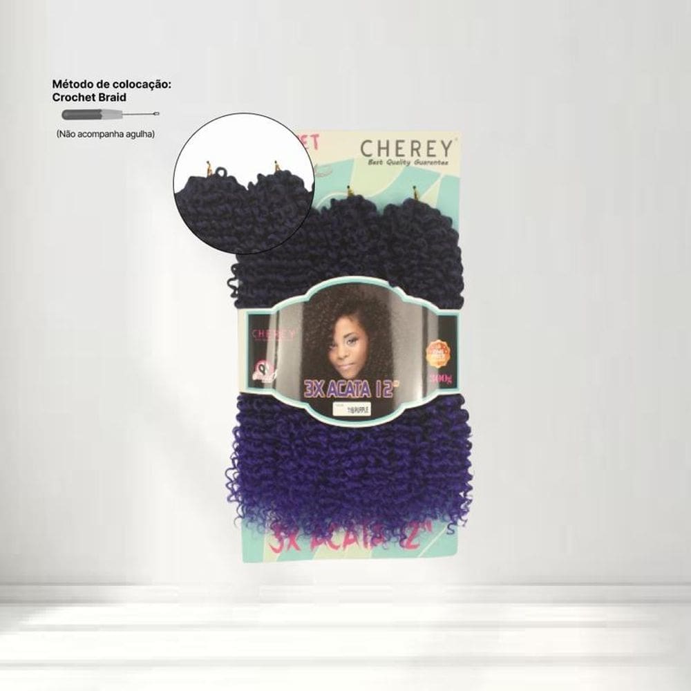 Cabelo Orgânico Cacheado Premium Acata 300G