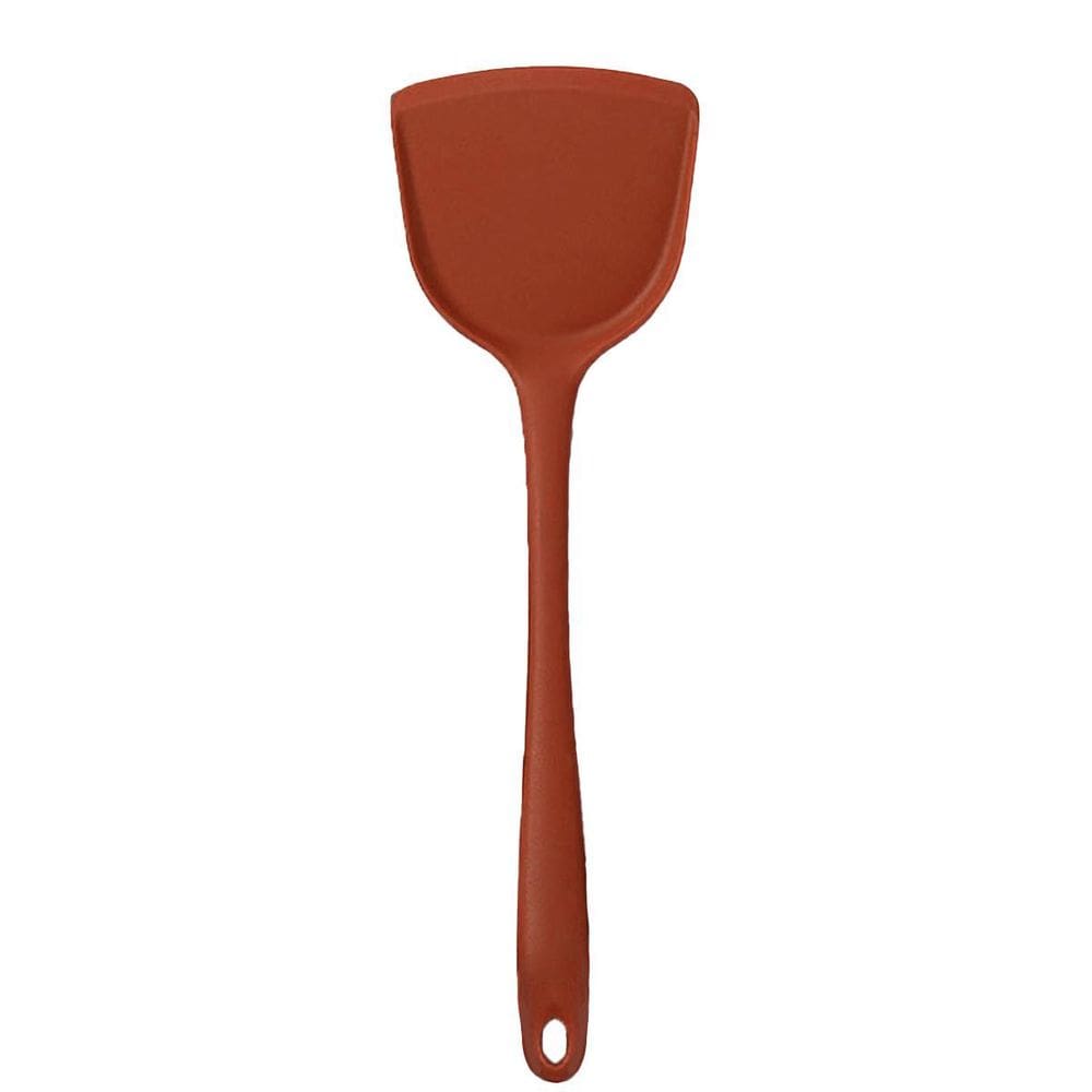 Espátula Triangular Em Silicone Terracota 33 Cm