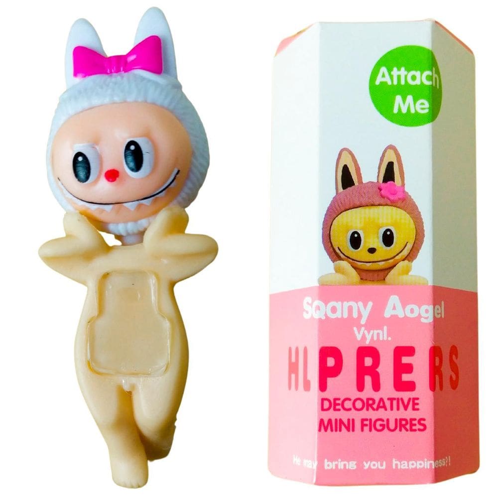 Enfeite Labubu Monstrinho Surpresa Macaron