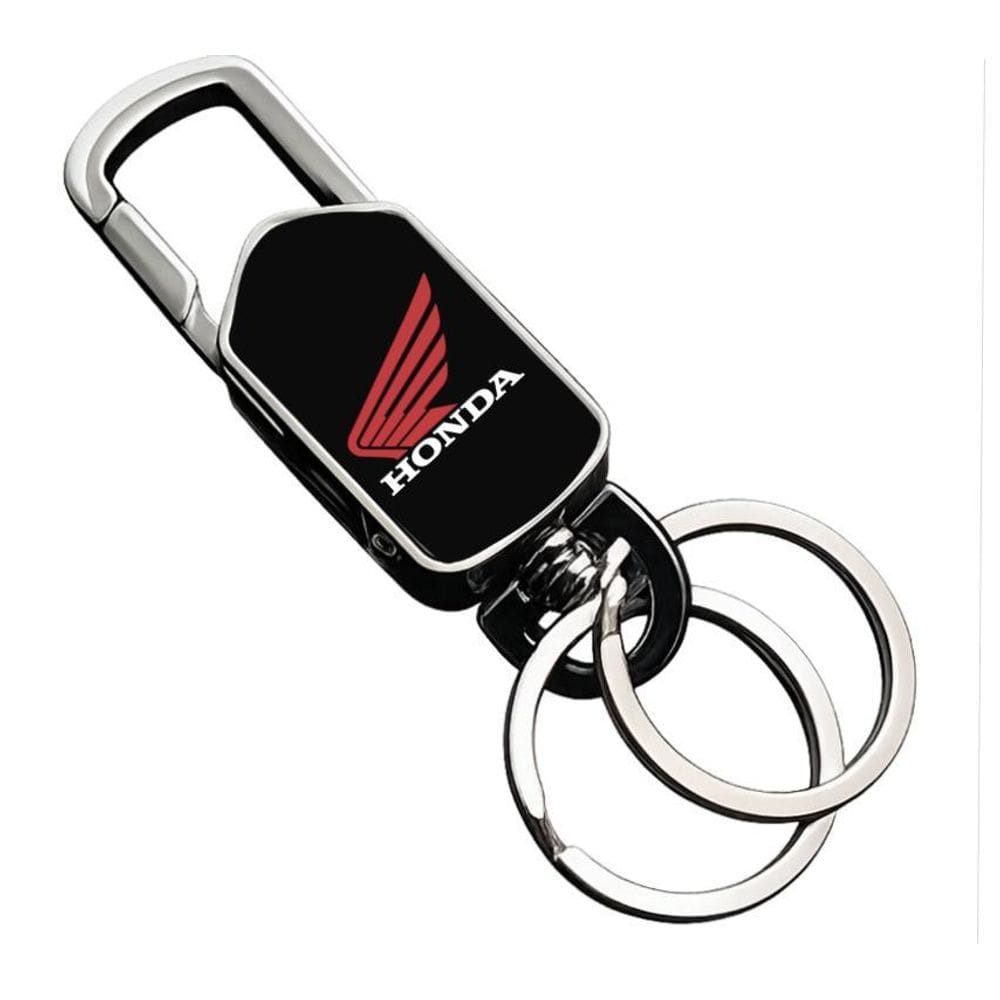 Chaveiro Para Honda Moto Logo Colorida Giratório Elite - P