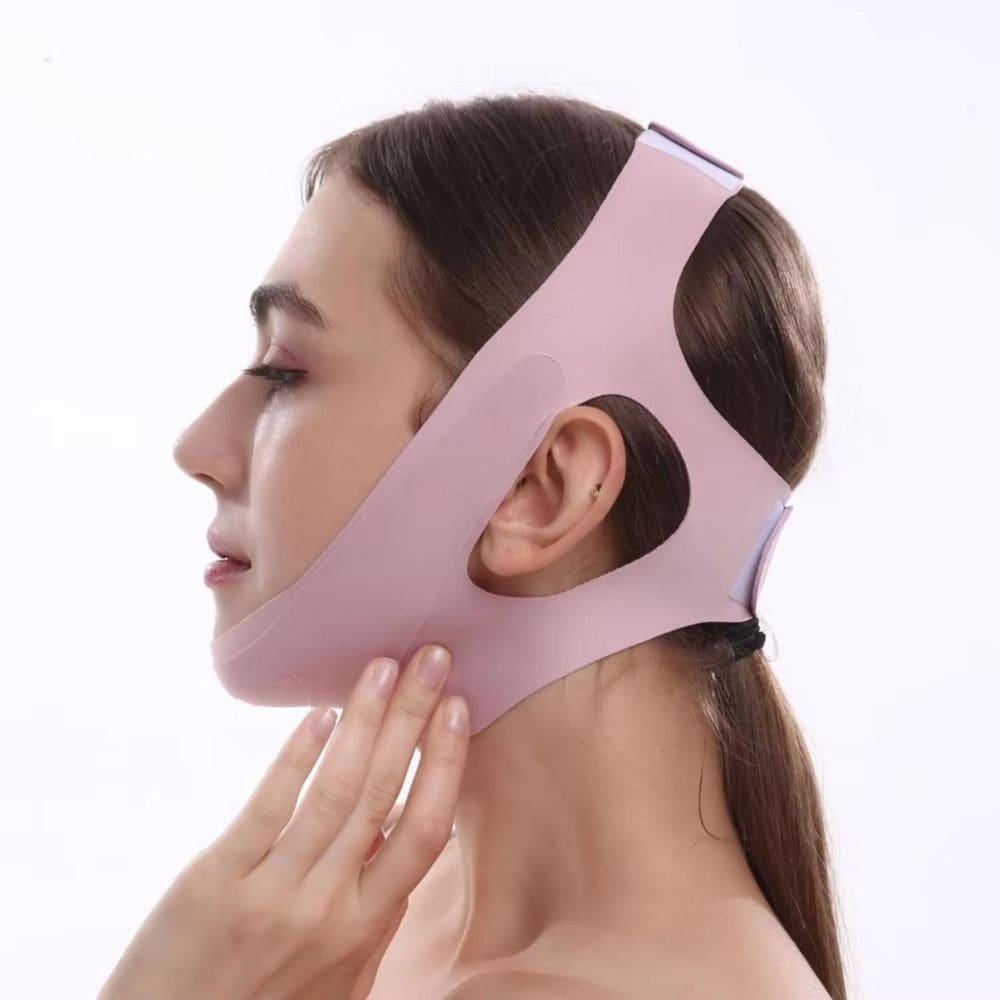 Faixa Ronco Respire Melhor Aparelho Ronco Anti Ronco Rosa