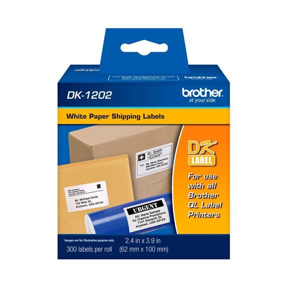 Etiqueta para impressora térmica DK1202 Brother