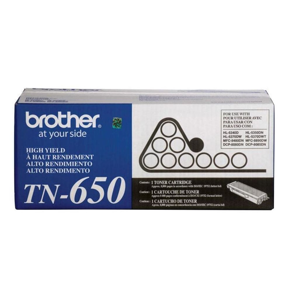 Toner Brother TN650BR  preto 8000 páginas