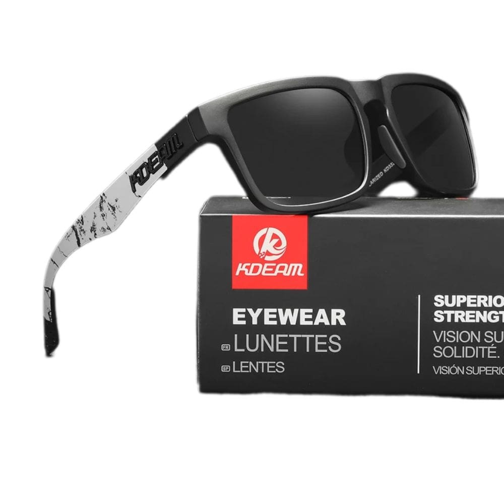 Óculos De Sol Esportivo Polarizado Kdeam C30 Black