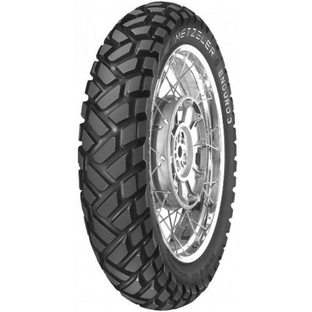 Pneu Cg 150 Cg 125 Ybr 125 90/90-18 51p Tt Enduro 3 Sahara Metzeler