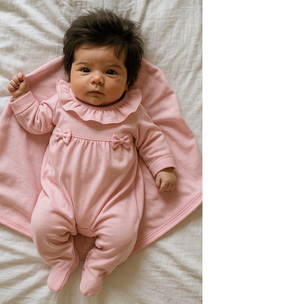 Saída maternidade menina Vermelha ou rosa - Kit maternidade