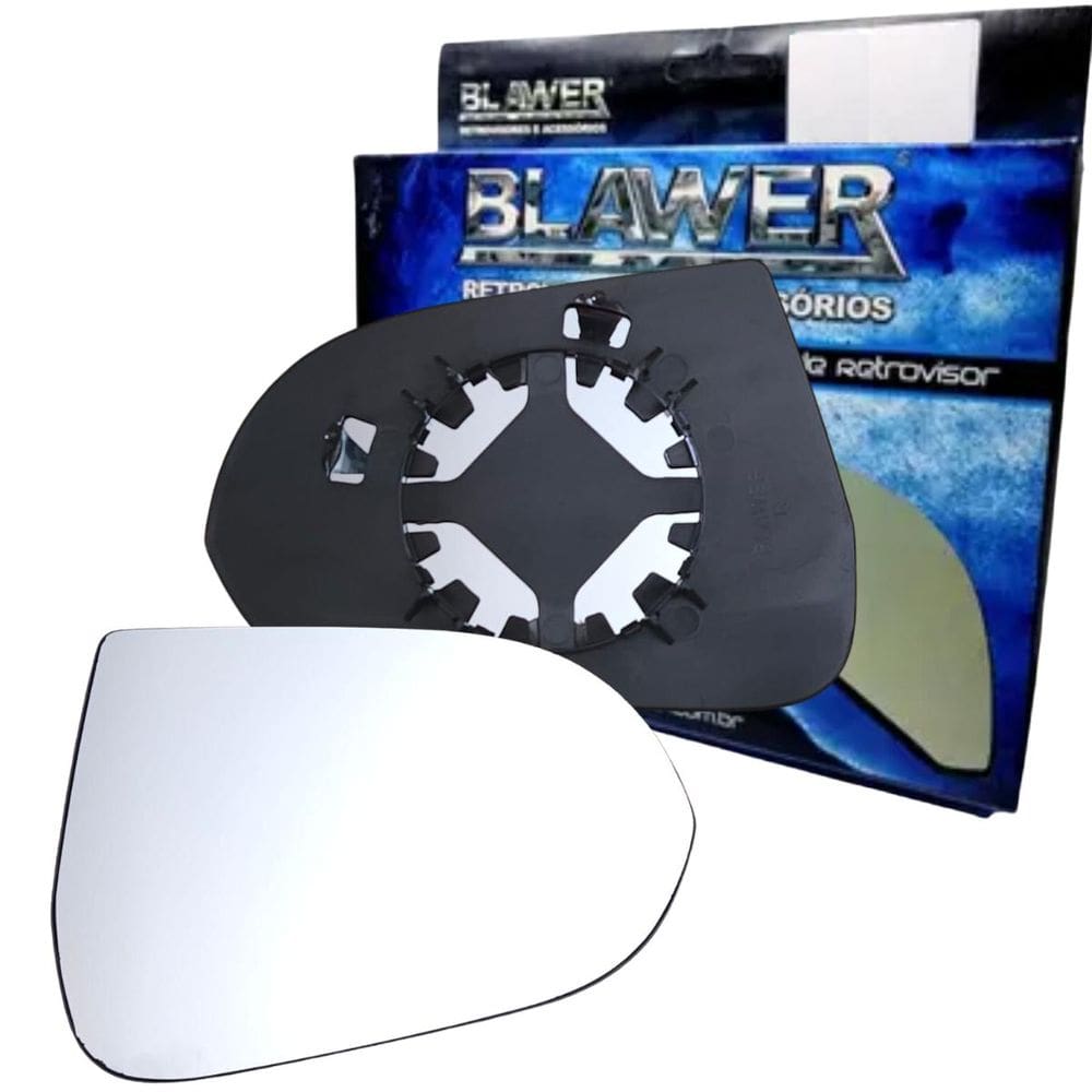 97234 - Vidro Espelho Retrovisor Lado Direito Com Base Onix Prisma 2013 a 2018 - Blawer
