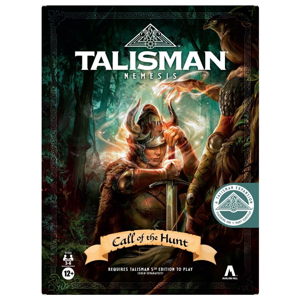 Jogo de mesa Avalon Hill Talisman Nemesis Call of The Hunt