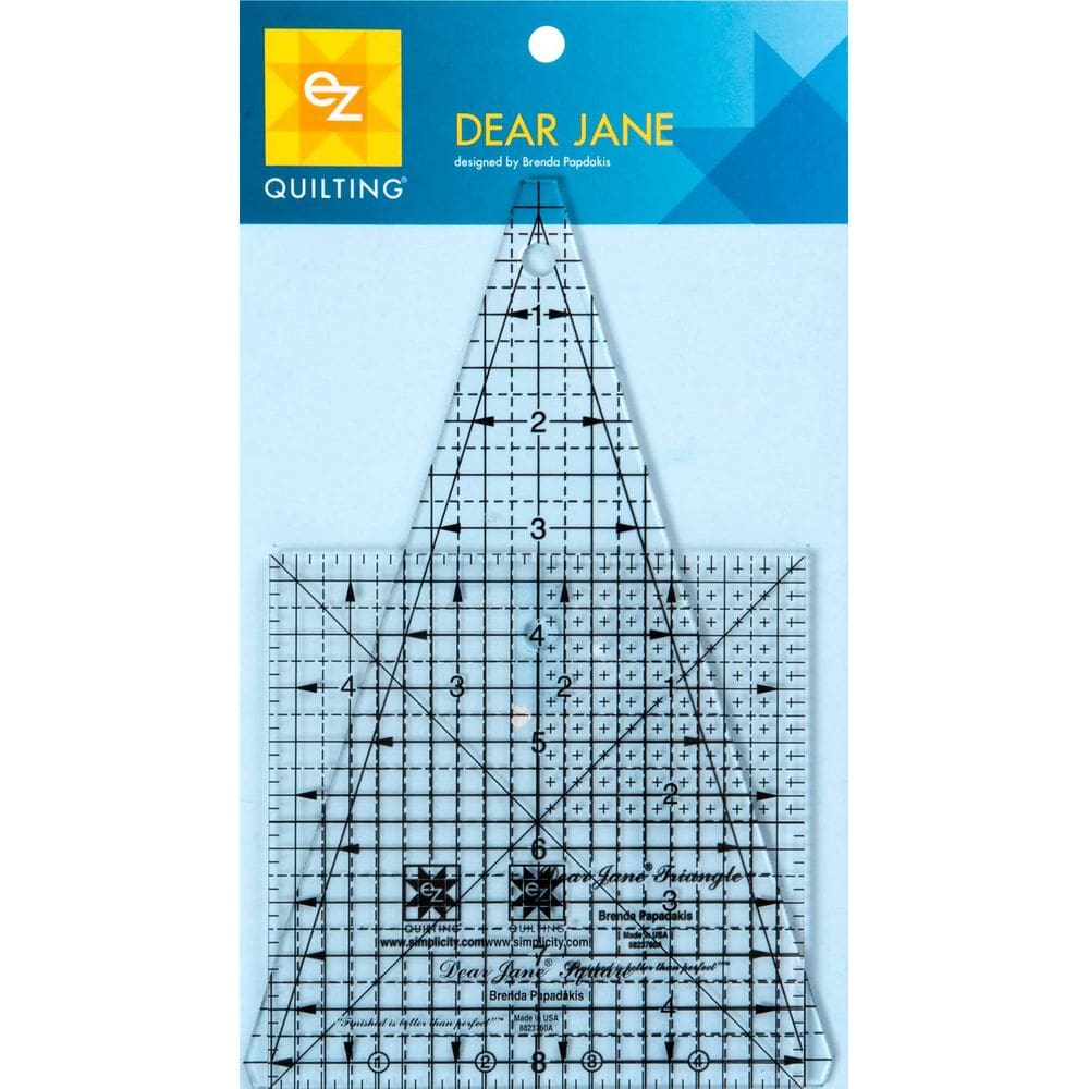 Template Stencil EZ Quilting 8823760 Dear Jane Tool