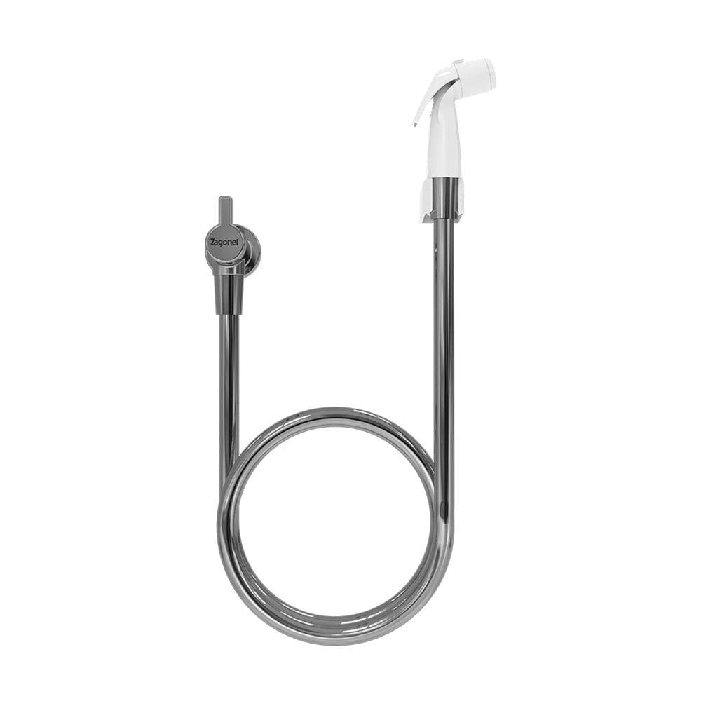 Ducha Higiênica Zagonel Plus com Registro Metalizada