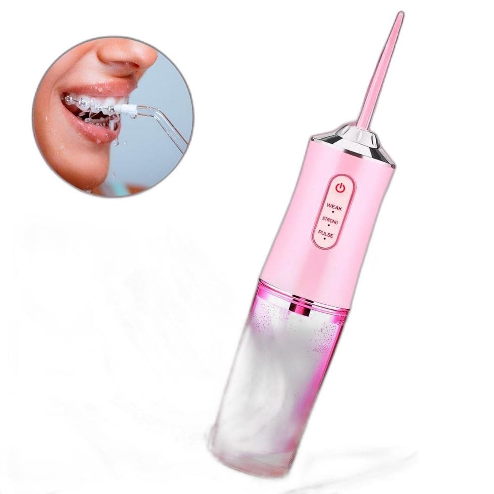 Higienizador Bucal Portátil Recarregável Para Limpar Prótese