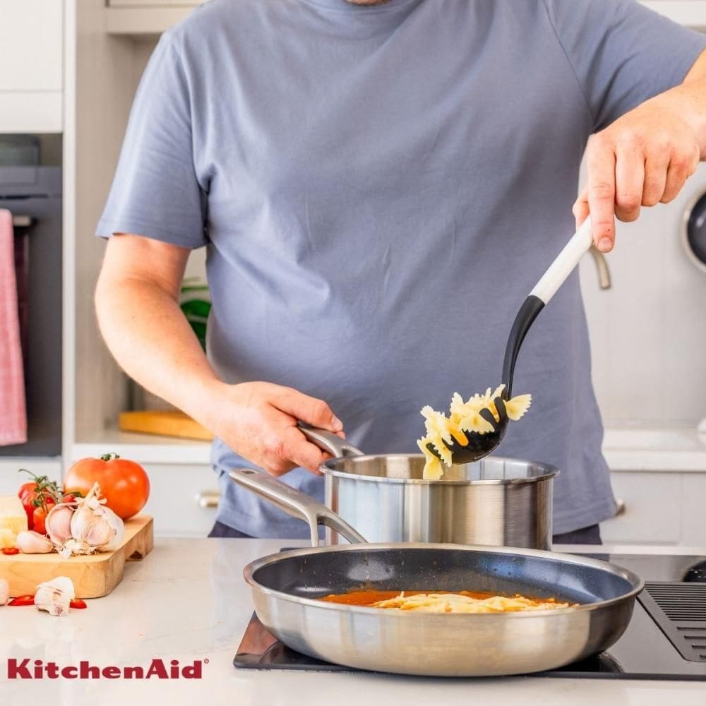 Pegador Colher Massa Macarrão Multiuso Branco KitchenAid