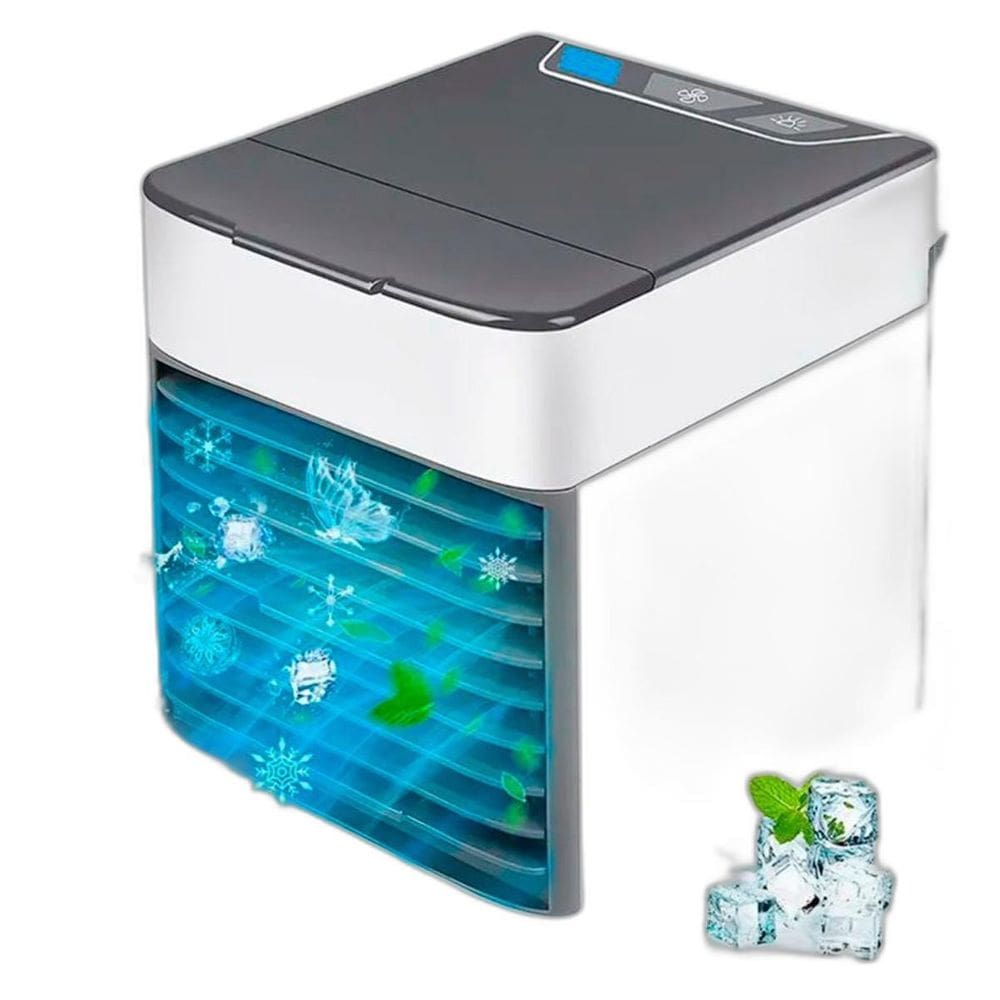 Mini Ar Condicionado Portátil Usb Ventilador Ideal Ambientes