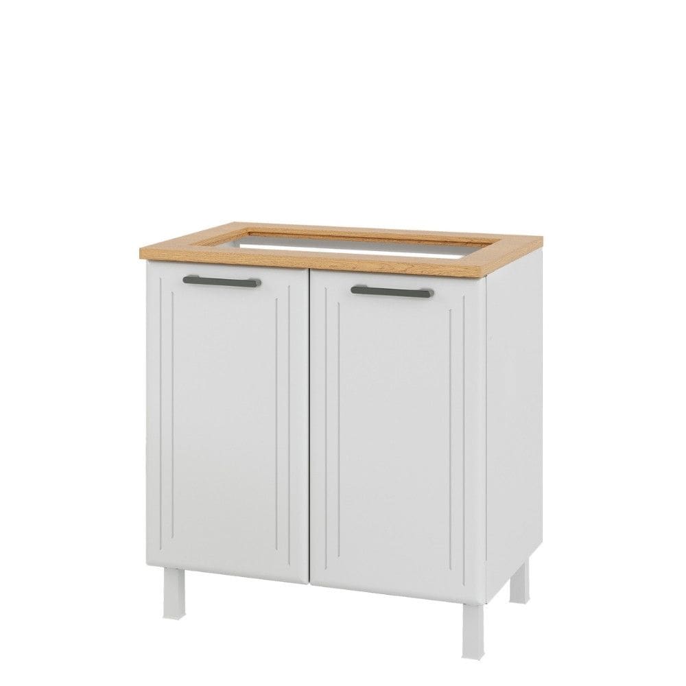 Balcao para Cooktop 4 Bocas 2 Portas Liz Telasul