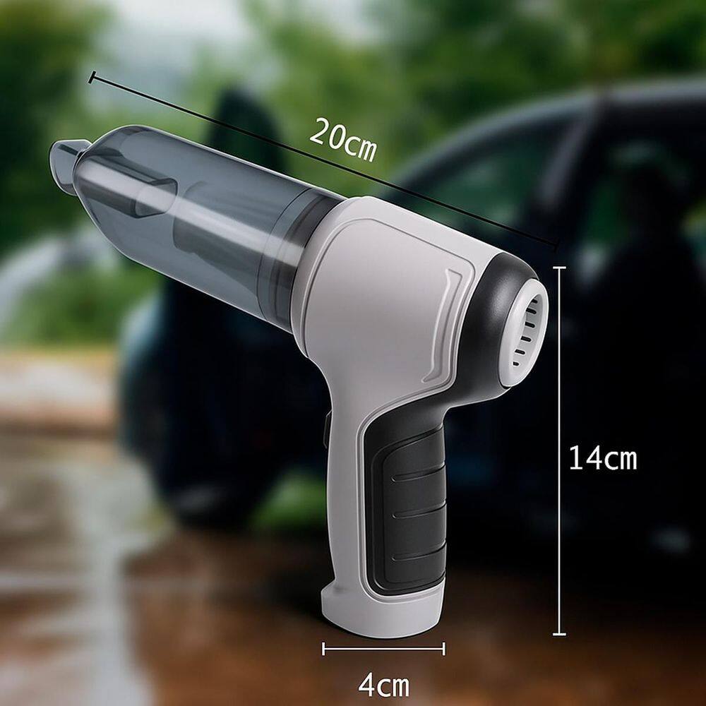 Poeira Mini Portátil Aspirador Carros Sem Fio Recarregável