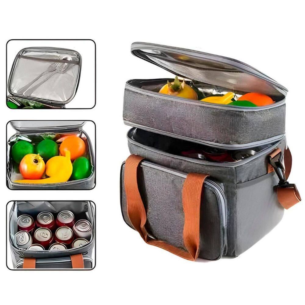 Bolsa Térmica Marmita Alça Dobrável Multiuso