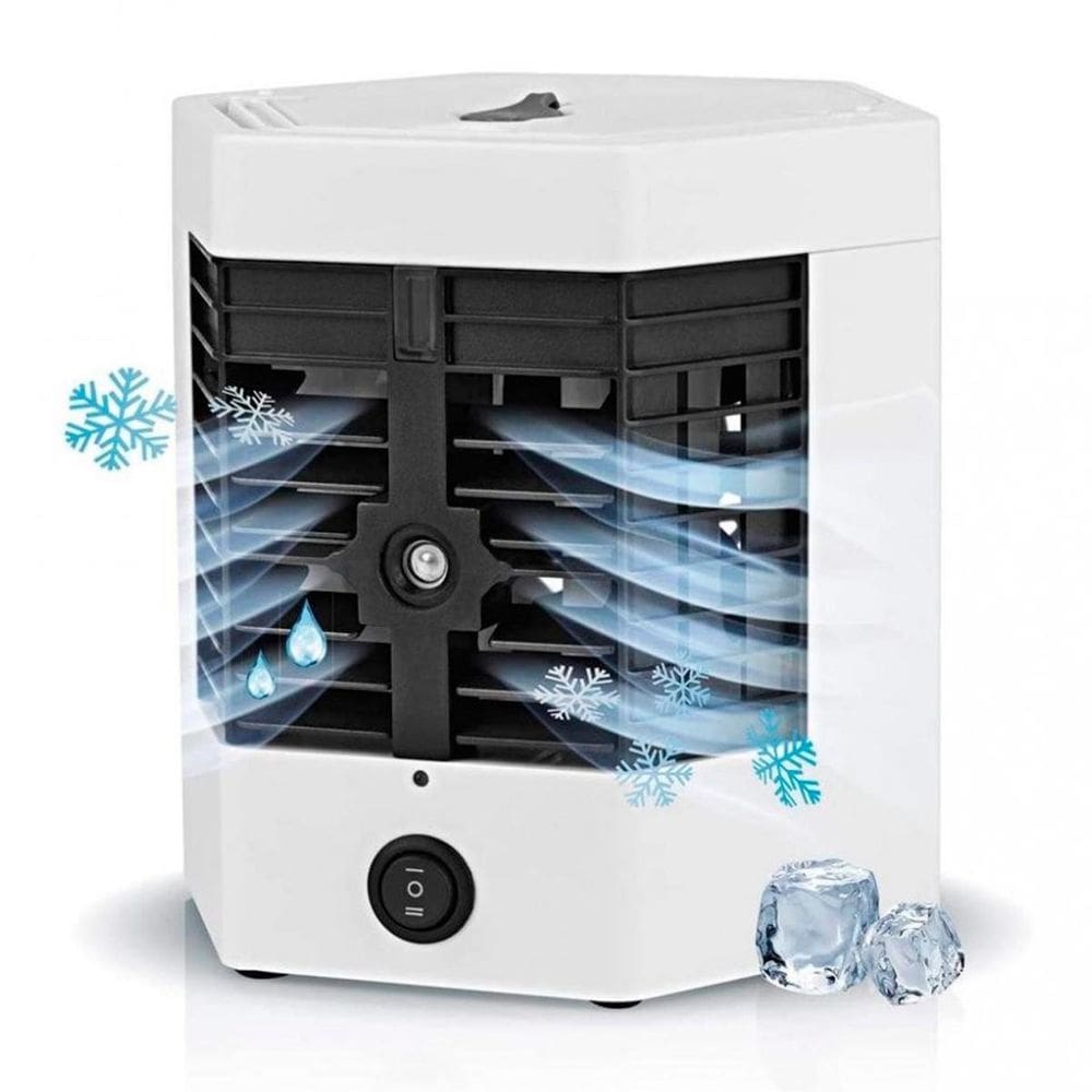Ar Condicionado Portátil Mini Com Ventilador Ideal Quartos