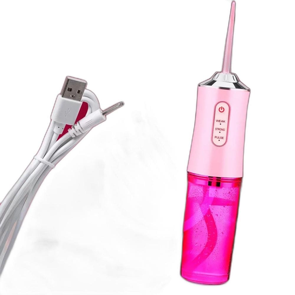 Aparelho Bucal Elétrico Jato Potente Limpeza Completa Dentes