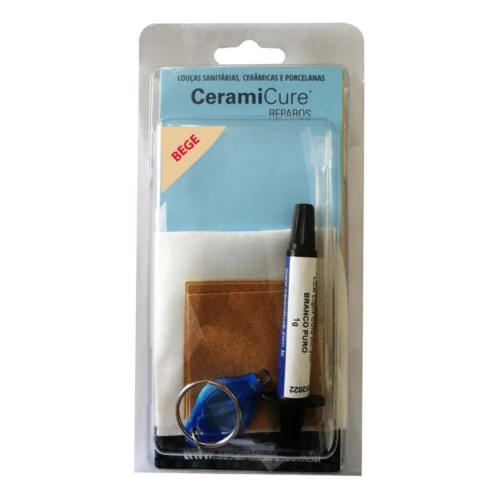 Reparo Furo Azulejo Ceramic Bege