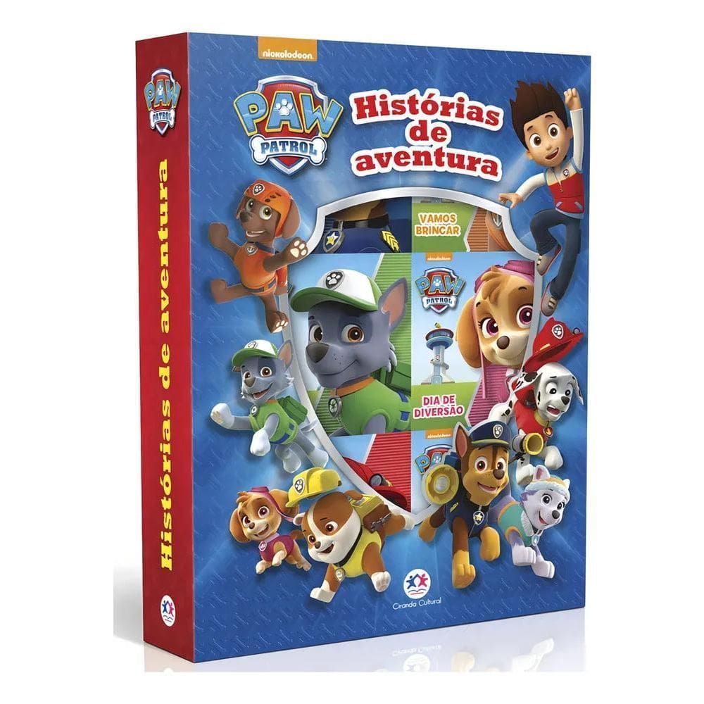 Livro Patrulha Canina - Histórias De Aventura, De Cultural,