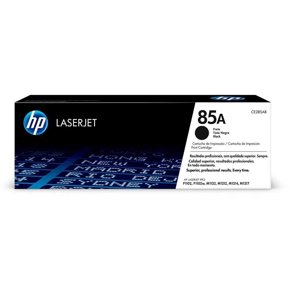 Toner 85A Preto para LaserJet CE285AB