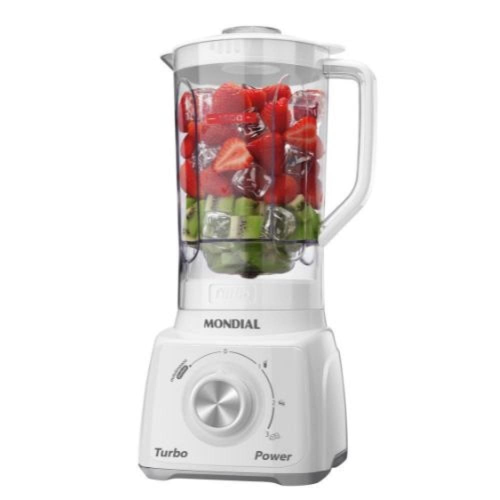 Liquidificador Mondial L-99 Wg 550W 3 Velocidades Branco 220V