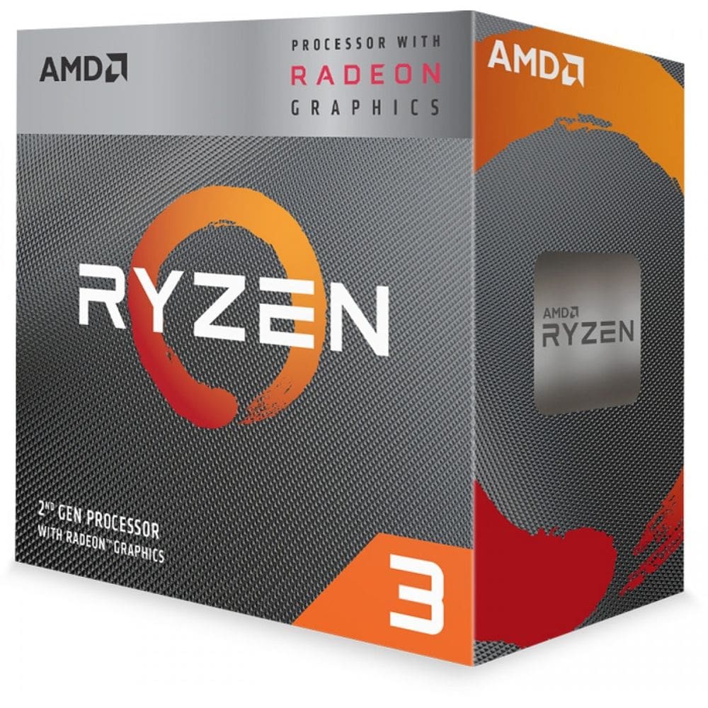 Processador AMD Ryzen 3 3200G, 3.6GHz (4.0GHz Turbo), 4-Cores 4-Threads, Cooler
