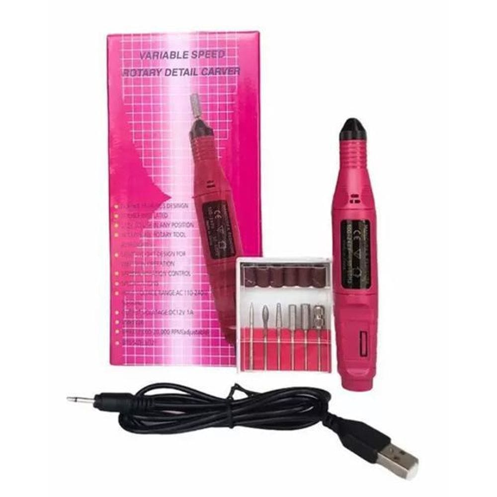 Transforme Suas Unhas A Lixadeira Unha Elétrica Lixa Motor