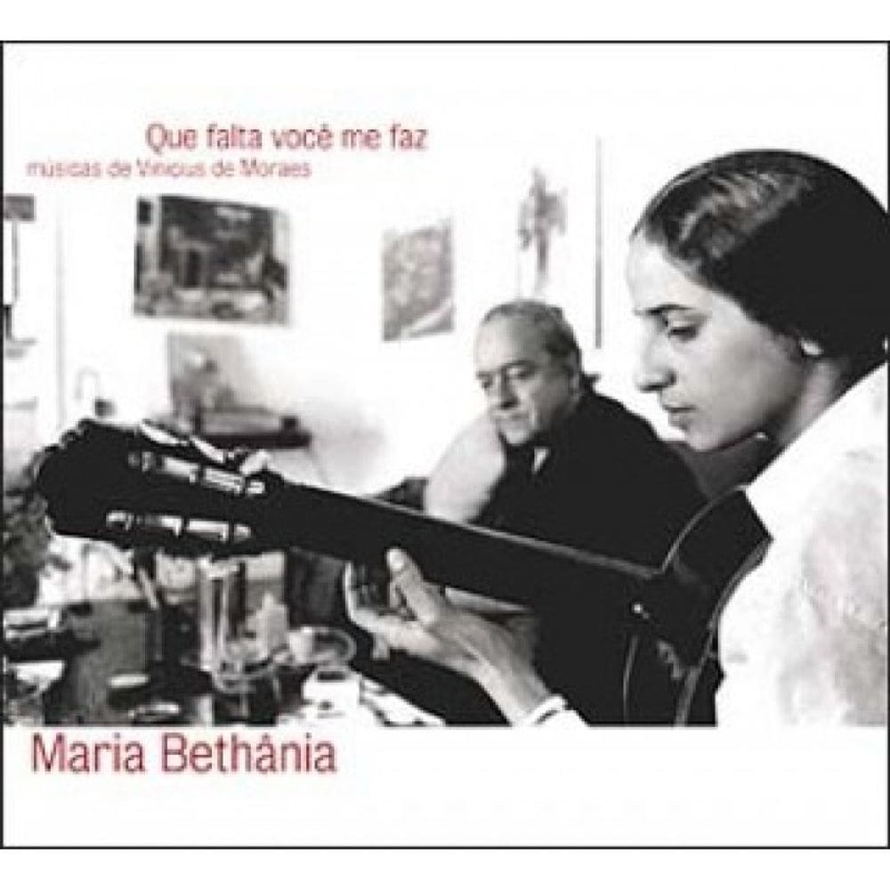 Cd Maria Bethânia Que Falta Você Me Fazz
