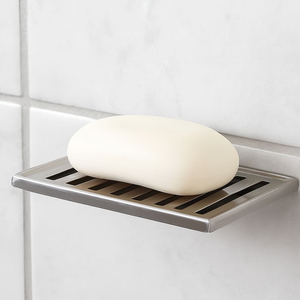 Saboneteira Standart Inox Brilhante - 121x86mm - 1342