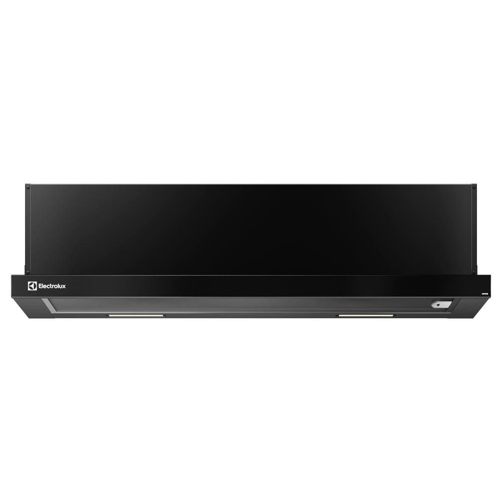 Depurador de Ar Electrolux 90cm Retrátil Preto Efficient com Luz de Led (DE9RB)