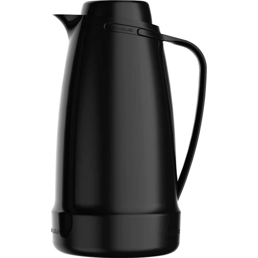 Garrafa Térmica Rosca Bule Dama Preta 500Ml