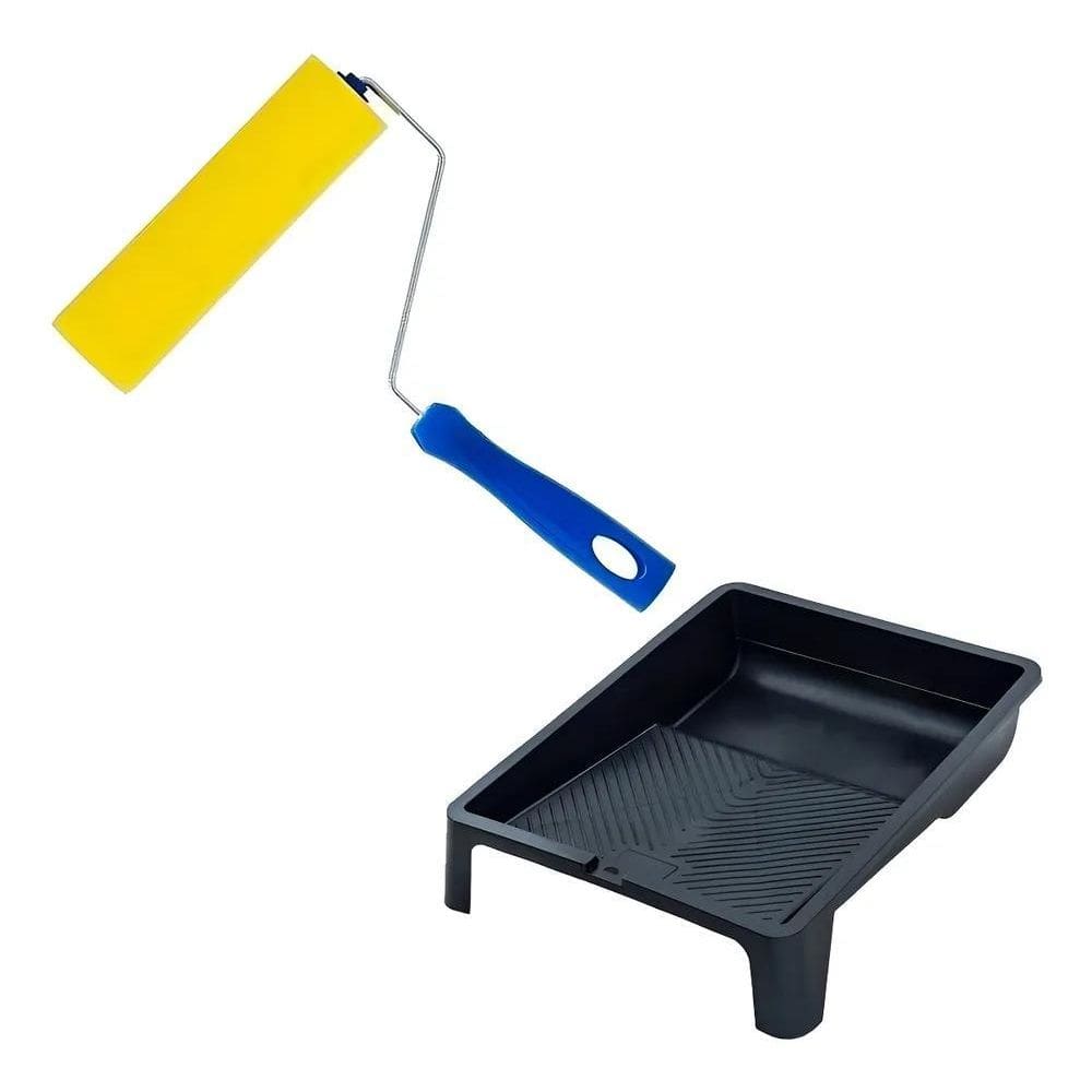 Rolo De Pintura 15Cm 1341 Tigre + Bandeja Para Pintura