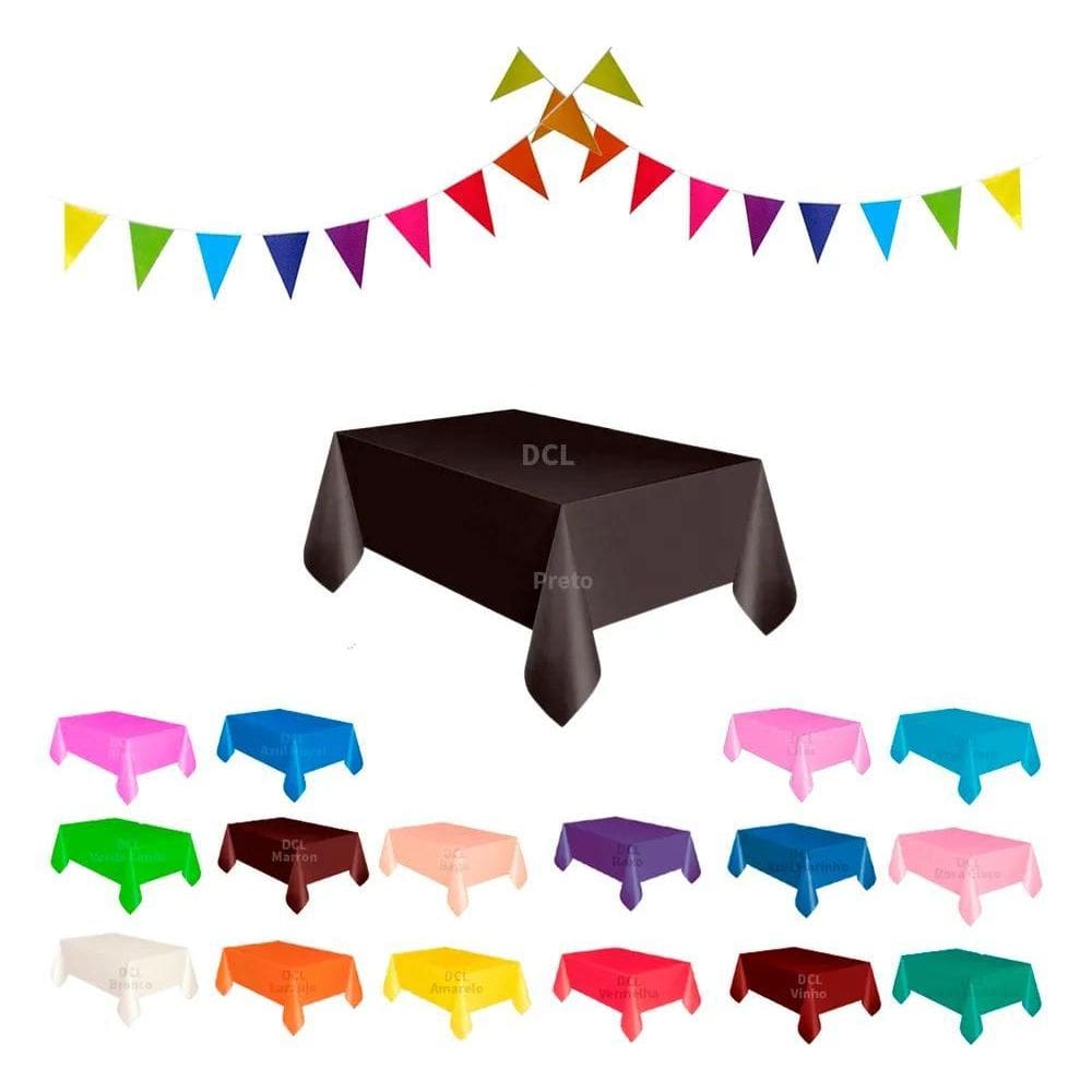 Toalha De Tnt Para Festa - Aniversário H Roxo Toalha Tnt Lil