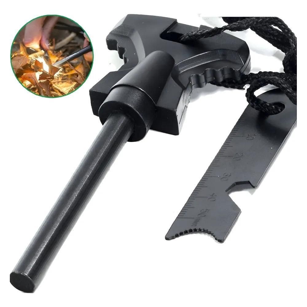 Pederneira Maciça Magnésio Acendedor F Black