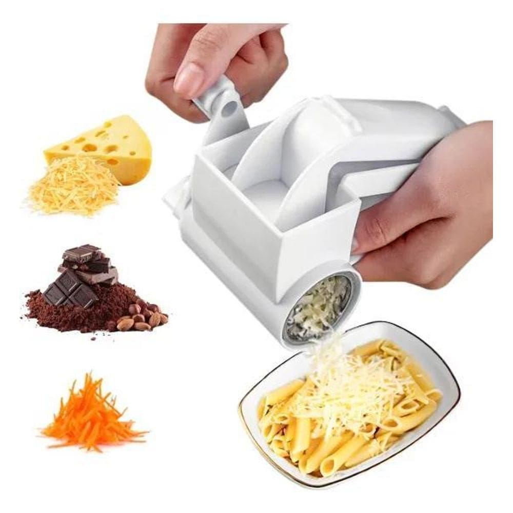 10X Ralador De Queijo Chocolate Legumes Manual Com Manivela