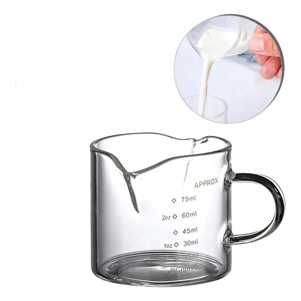 Copo Medidor Para Cafeteira Expresso Café Leite Chá Barista