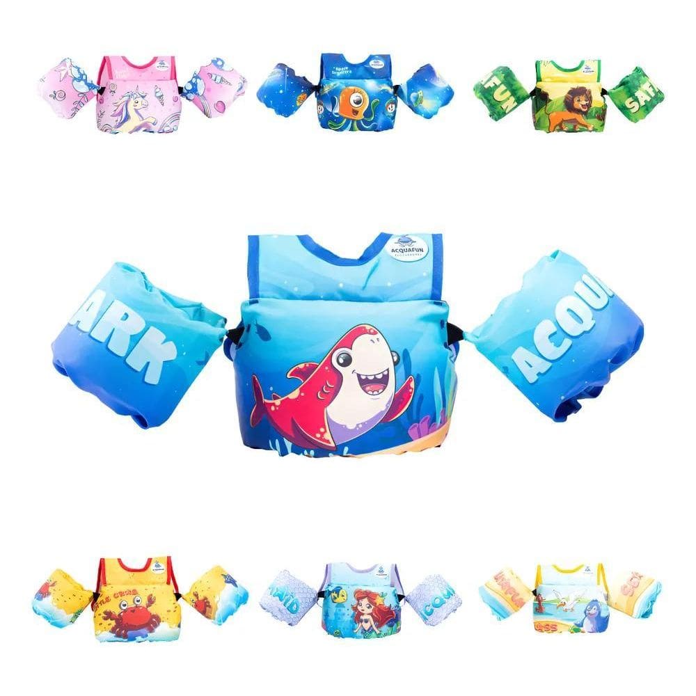 Colete Salva-Vidas Flutuador Infantil Boia Não Fur Shar