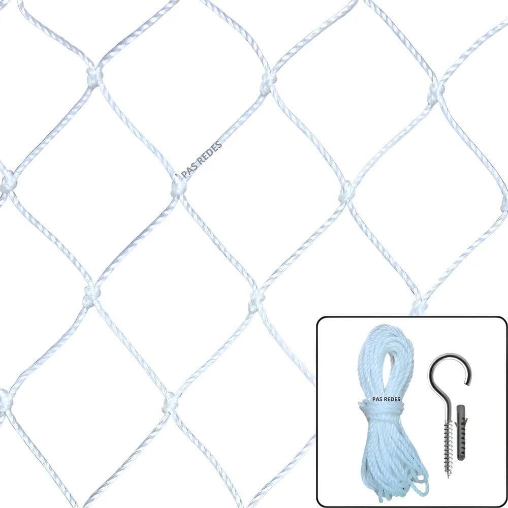 Kit Completo Rede Tela De Proteção Janelas Gatos 1,30 X 2,10